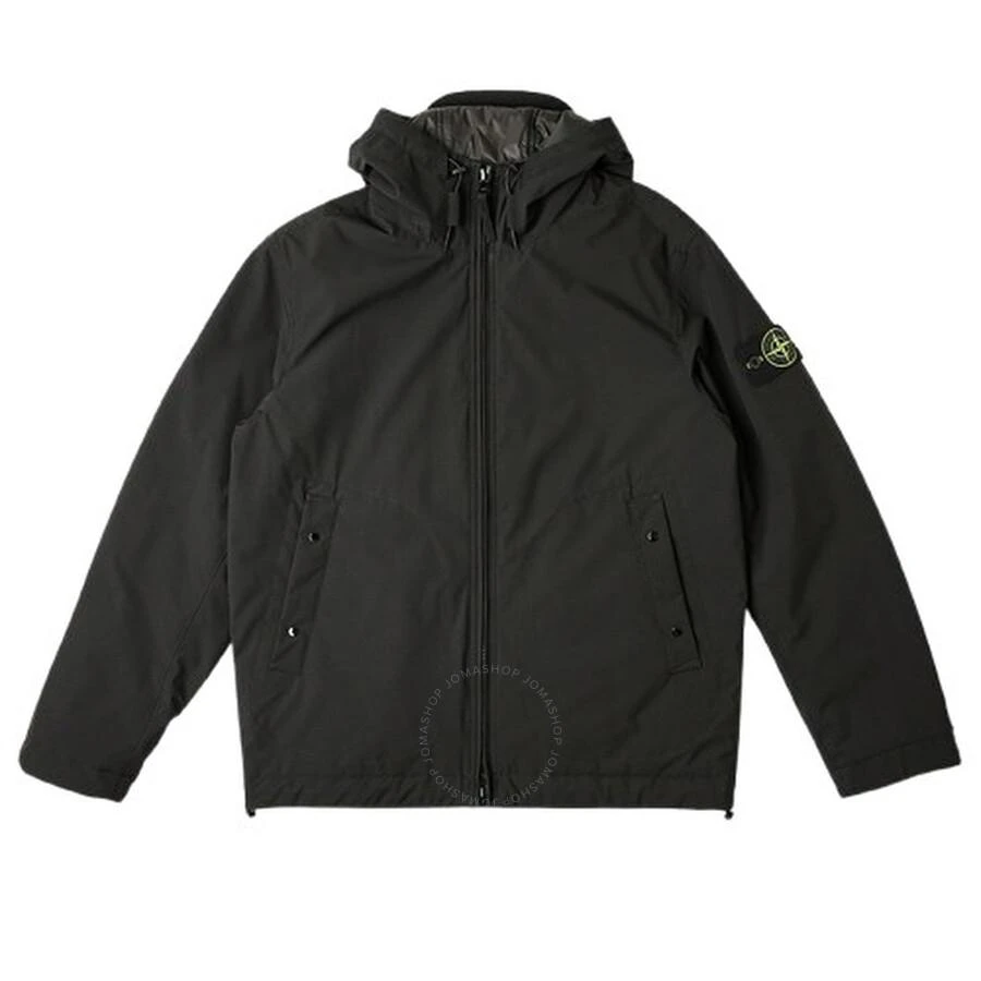 Stone Island Men's Black Shell-R_E.Dye Hooded Blouson 1