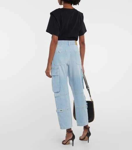 Isabel Marant Elore denim cargo pants 3