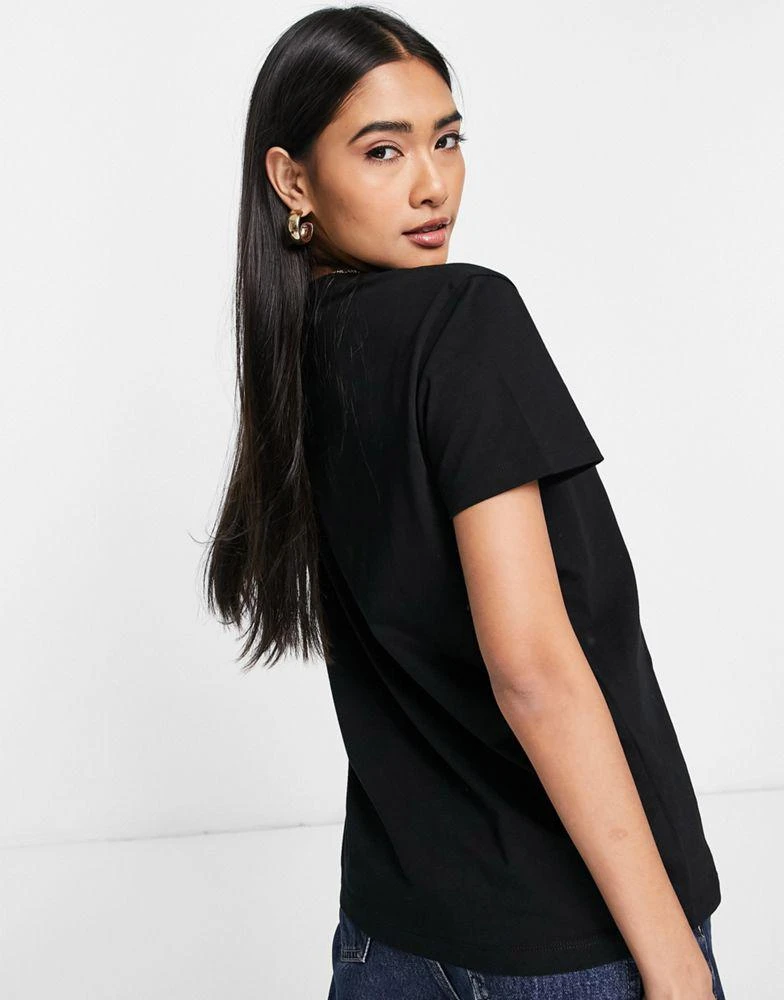 ASOS ASOS DESIGN ultimate t-shirt with crew neck in cotton blend in black - BLACK 3