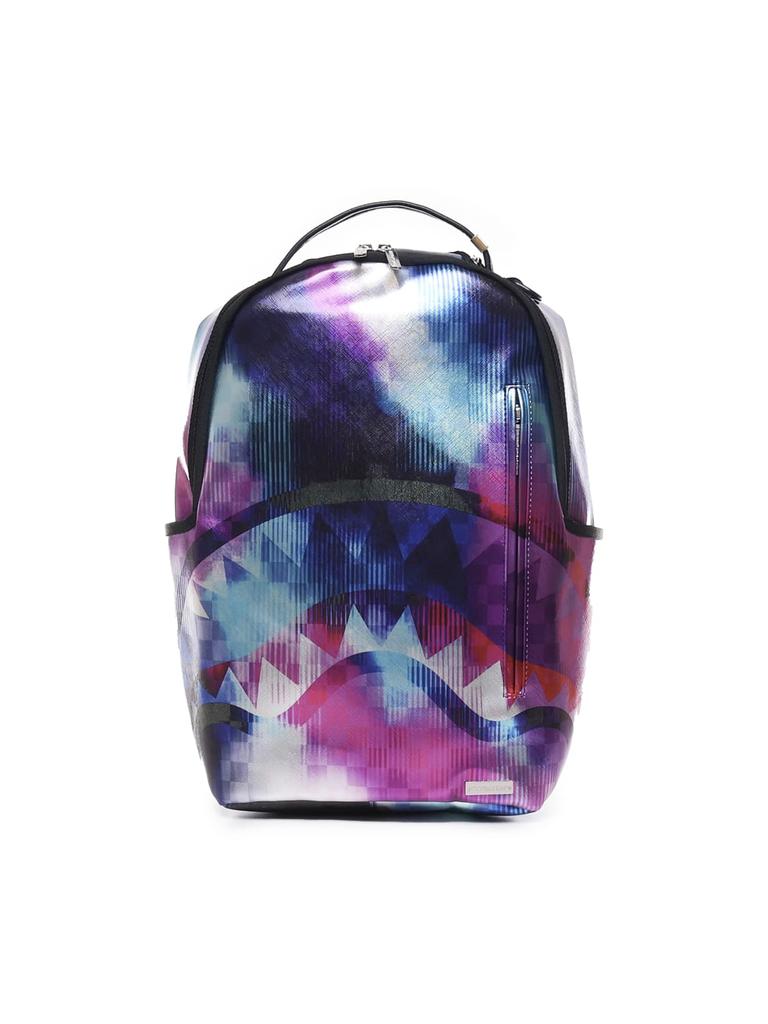 Sprayground Tye Check Shark Backpack