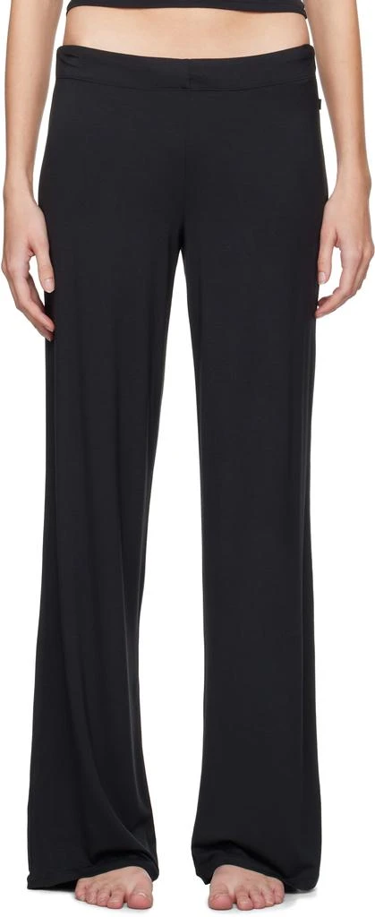 SKIMS Black SKIMS Sleep Straight Leg Pyjama Pants 1