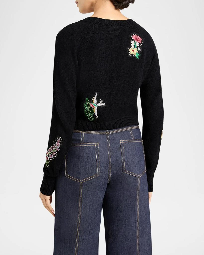 Cinq a Sept Millie Embroidered Western Amour Cardigan 3