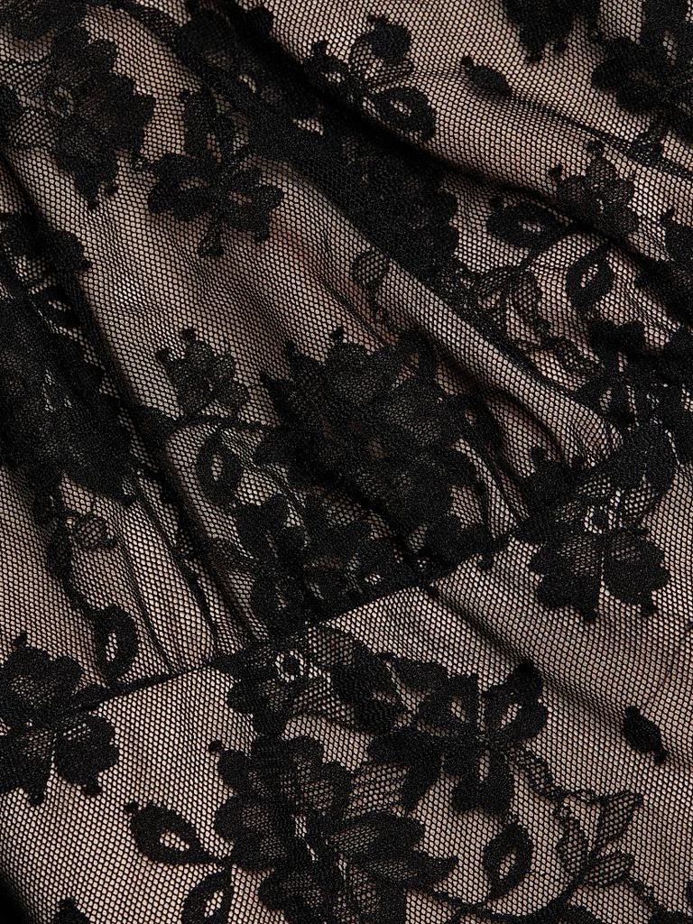 Amanda Uprichard Audrielle Lace Bow Jumpsuit 7