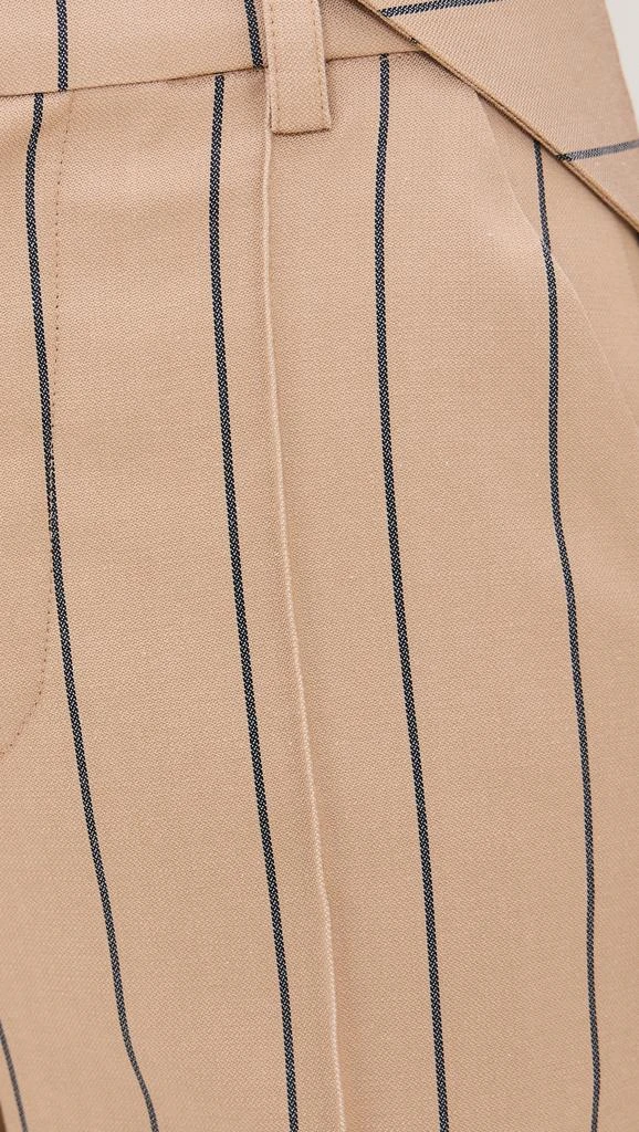 Rosie Assoulin Paneled and Piped Flare Pants 5