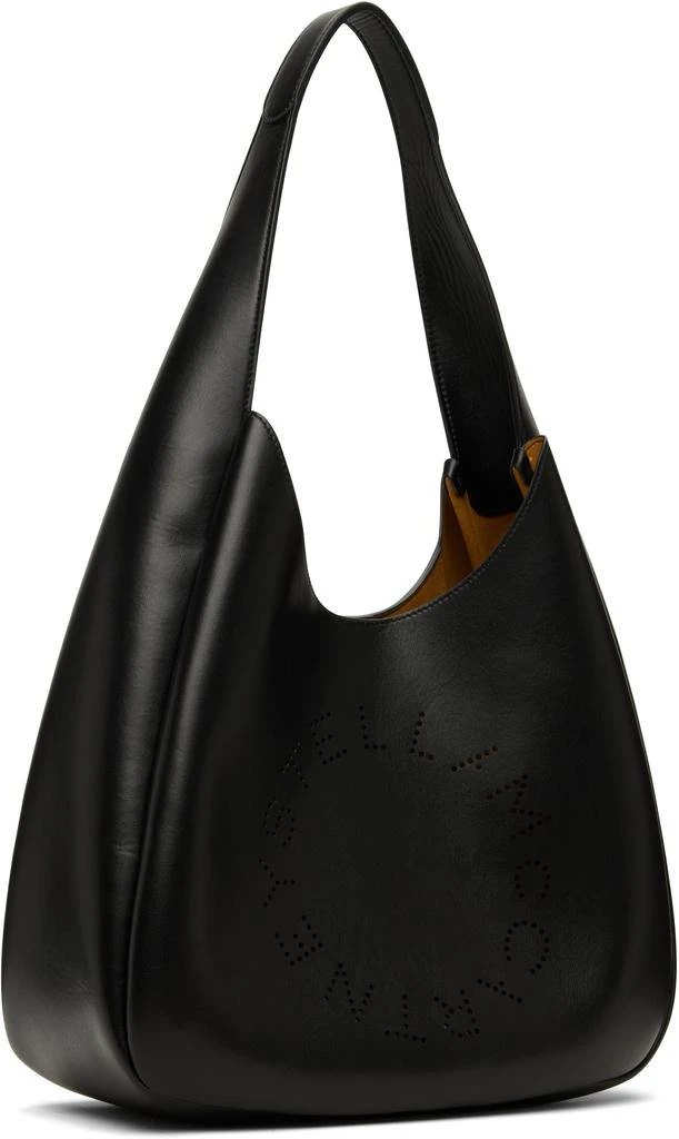 Stella McCartney Black Logo Slouchy Tote 2