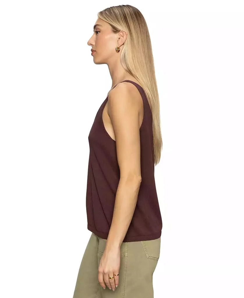 Sanctuary Women's V-Neck Sleeveless Pullover Sweater 4