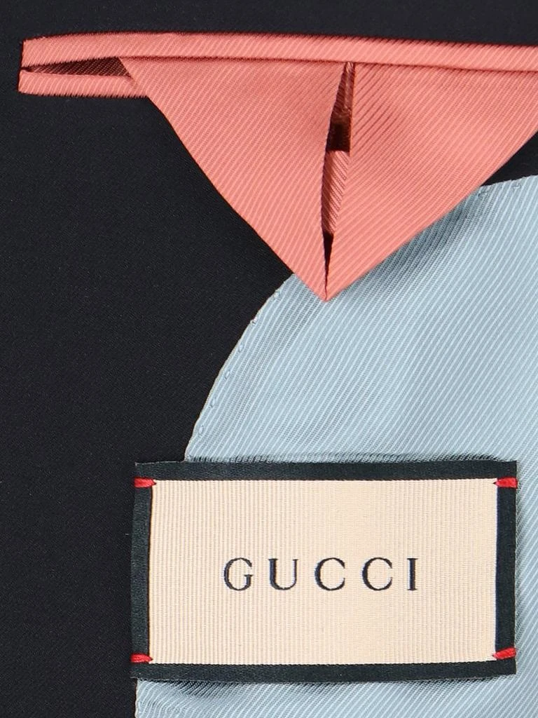 Gucci Gucci Pipe-Trim Detail Single-Breasted Blazer 5