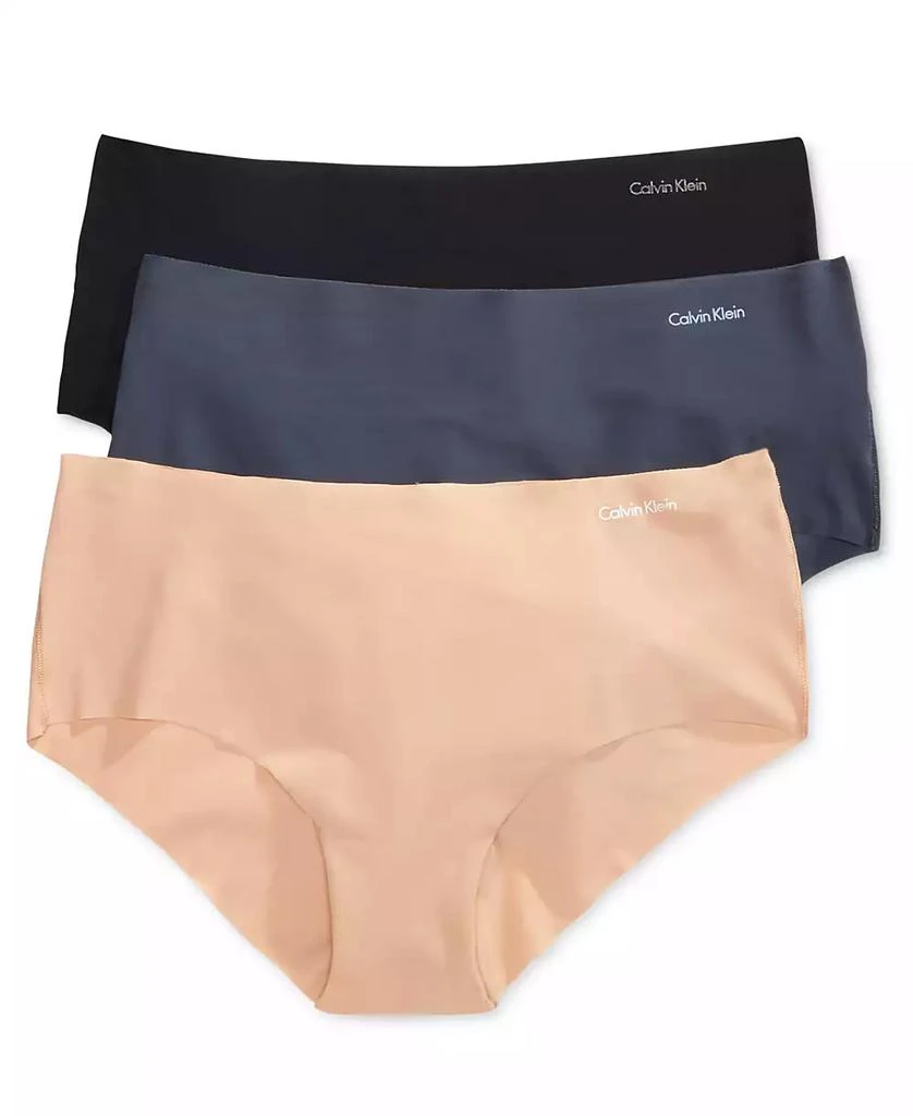 Calvin Klein Women's Invisibles 3-Pack Hipster Underwear QD3559 1