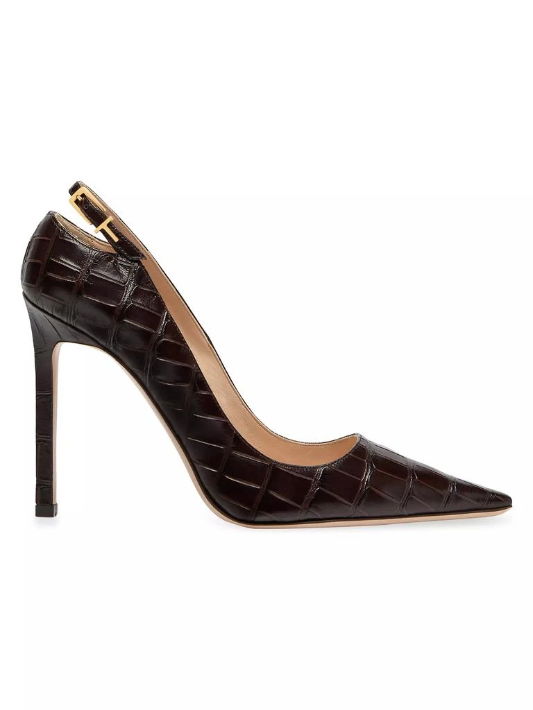 Tom Ford Angelina 105MM Leather Pumps 1