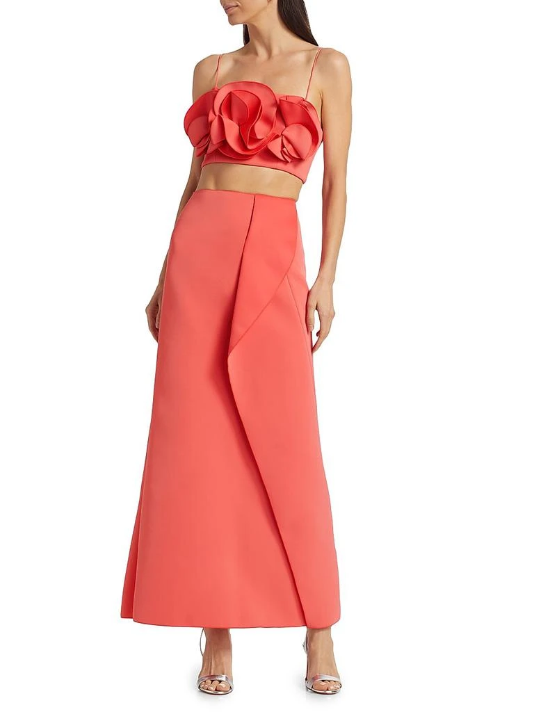 Acler Underwood Bonded Maxi-Skirt 2