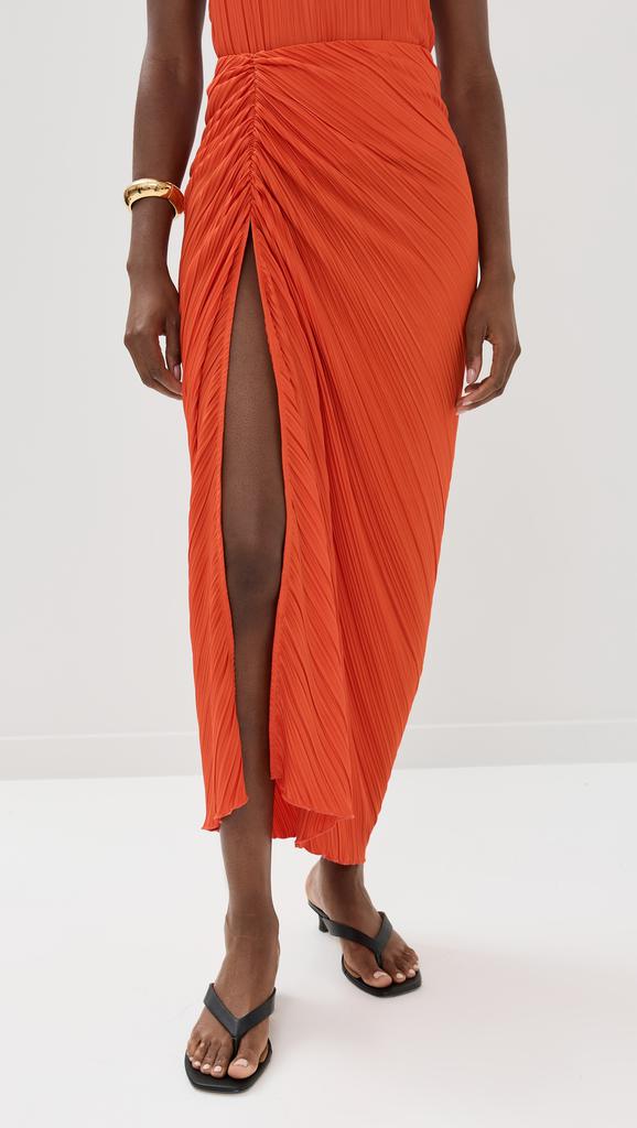 Good American Plisse Maxi Sarong