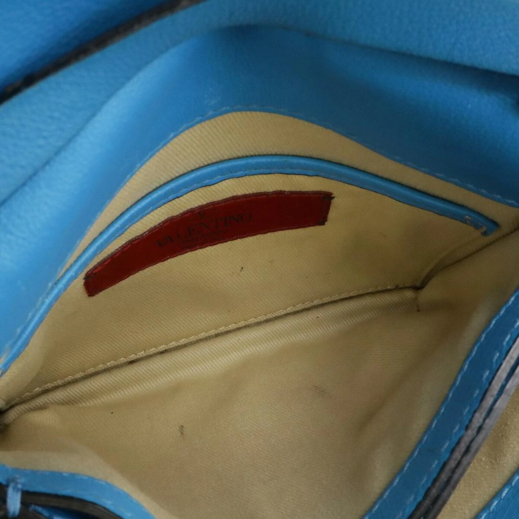 Valentino Leather Clutch Bag Shoulder Bag (Pre-Owned) 5