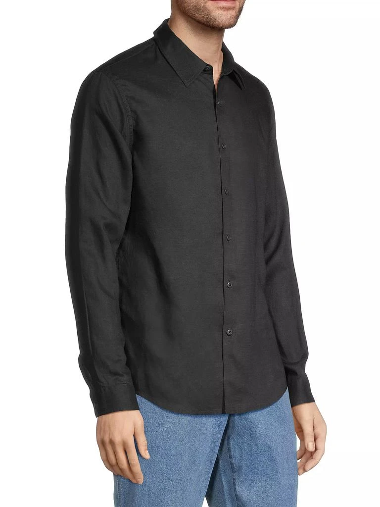 Onia Air Linen-Blend Shirt 4