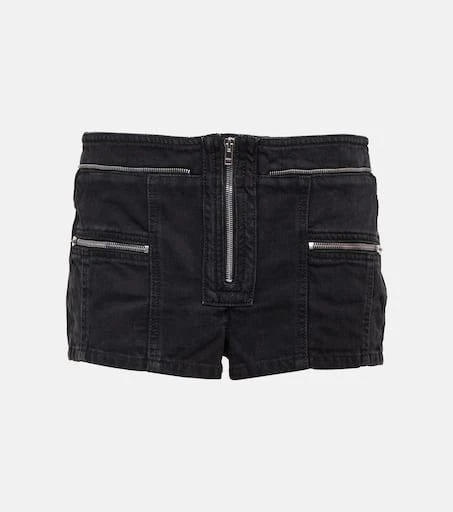 Isabel Marant Lary low-rise denim shorts 1
