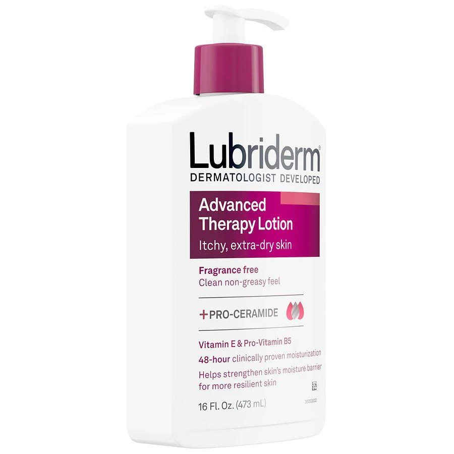 Lubriderm Moisturizing Hand & Body Lotion + Pro-Ceramide Fragrance Free 6