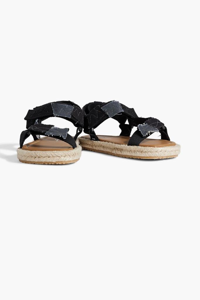 MAISON MARGIELA Distressed canvas espadrille sandals