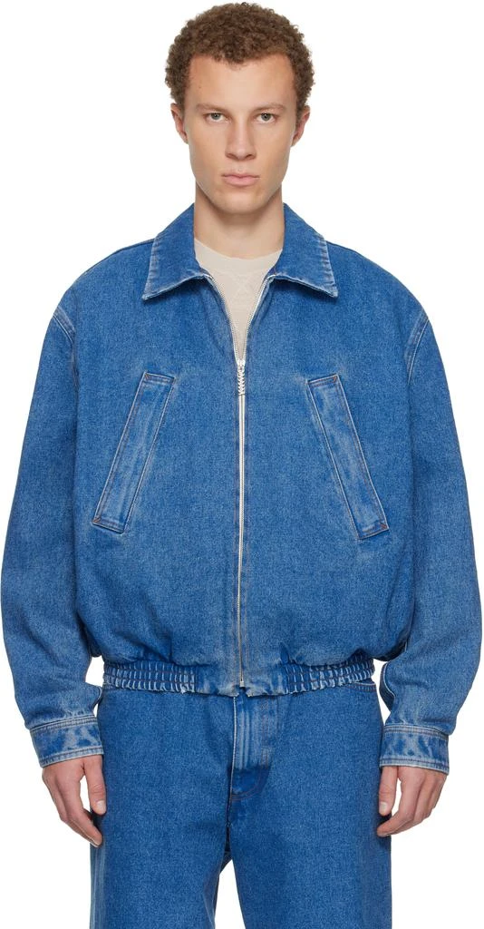 Marni Blue Faded Denim Jacket
