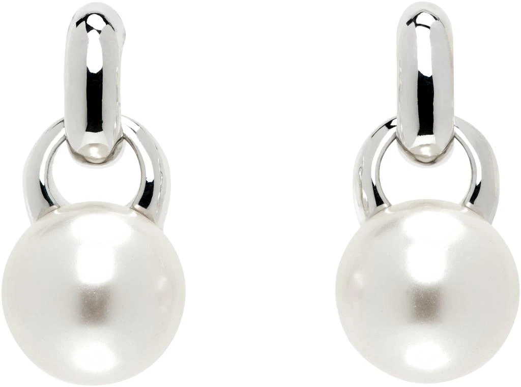 Sophie Buhai Silver Everyday Pearl Earrings 1
