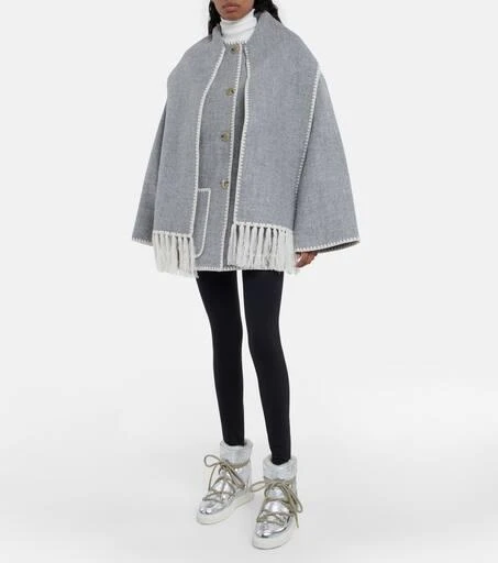 INUIKII Sneaker Star Wedge metallic snow boots 3