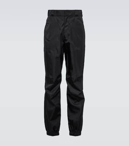 Prada Re-Nylon barrel-leg pants