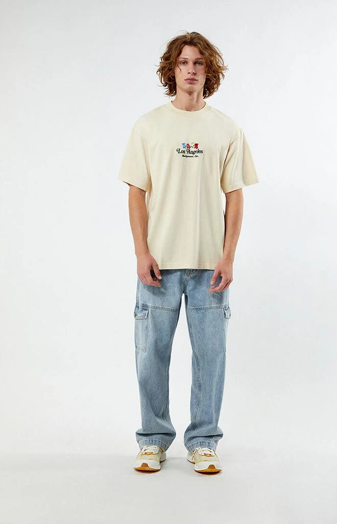 PacSun Los Angeles Flowers Oversized T-Shirt 4