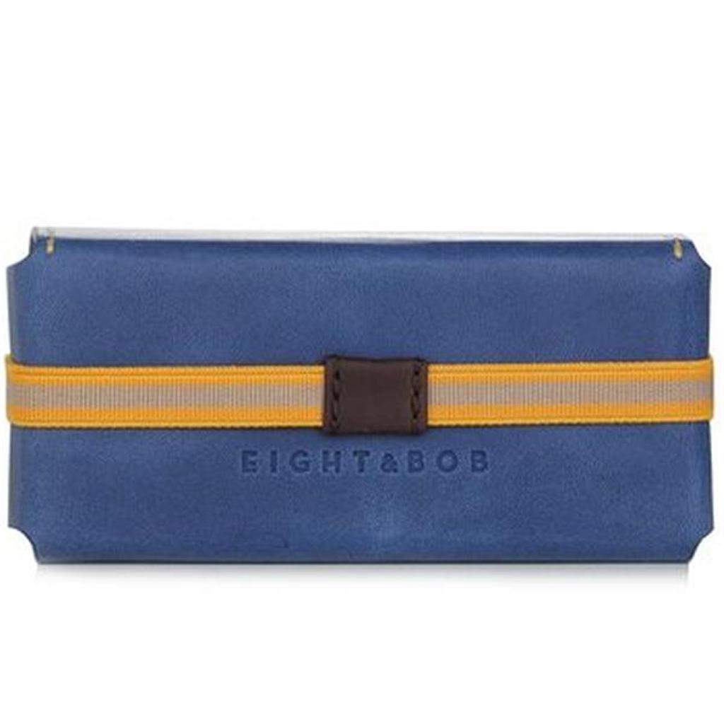 Eight & Bob Fragrance Leather Case - Navy Blue