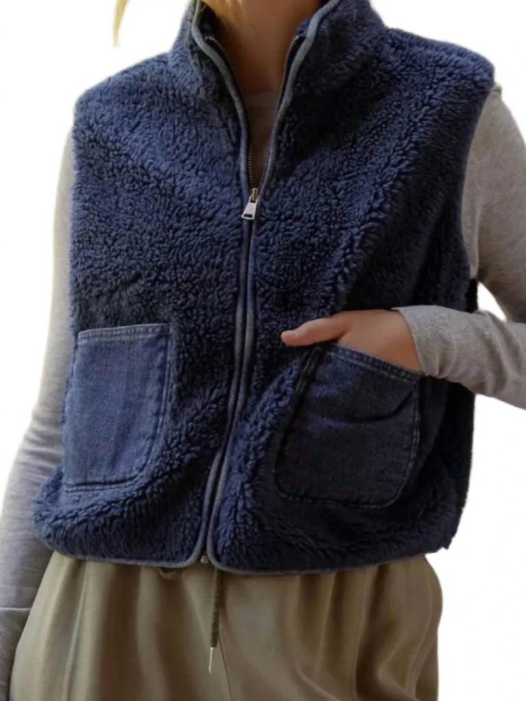 Blu Pepper Blu Pepper - Fleece Cozy Vest