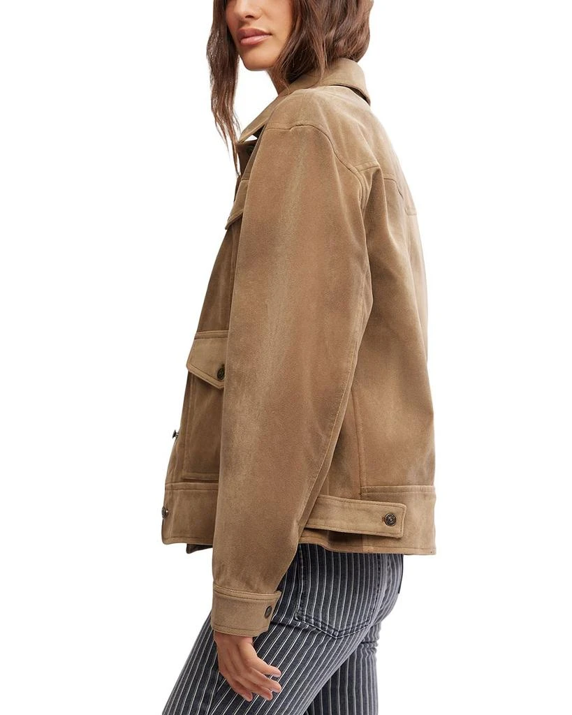 Free People Night Ranch Faux Leather Jacket 4