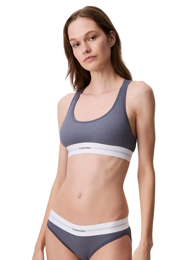 Calvin Klein Modern Rib Lined Racerback Bralette