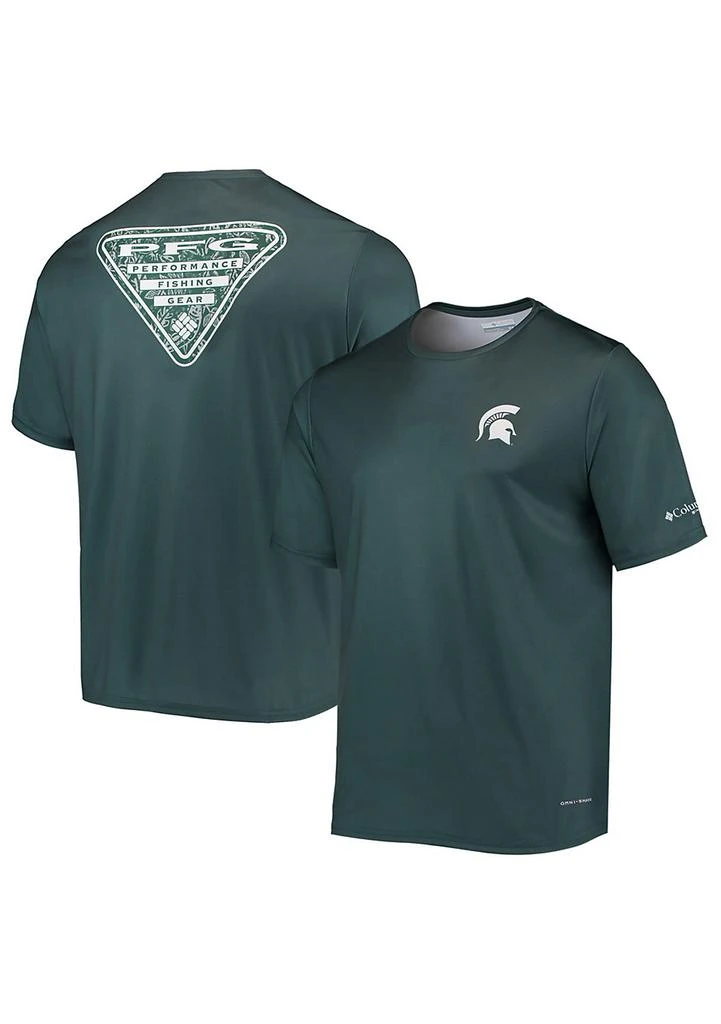 Columbia NCAA Michigan State Spartans Terminal Tackle Omni-Shade T-Shirt