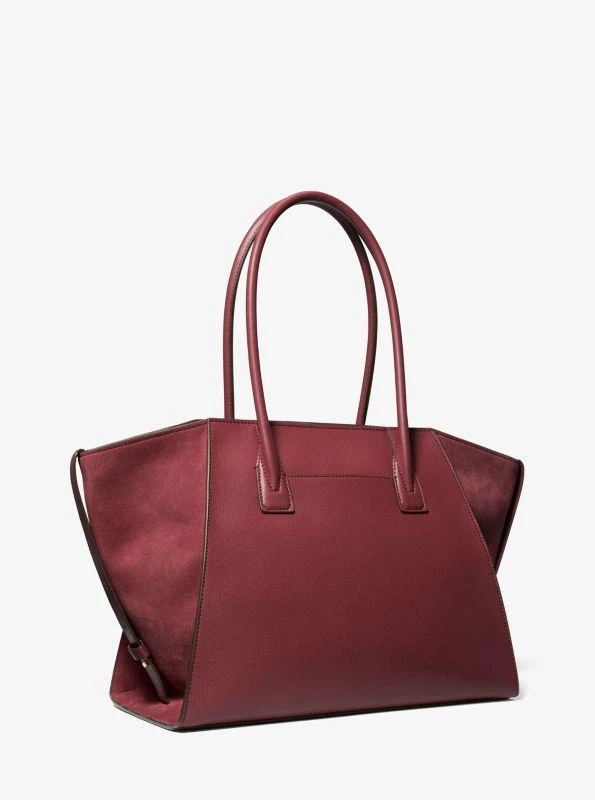 Michael Kors Avril Extra-Large Leather and Suede Tote Bag 3