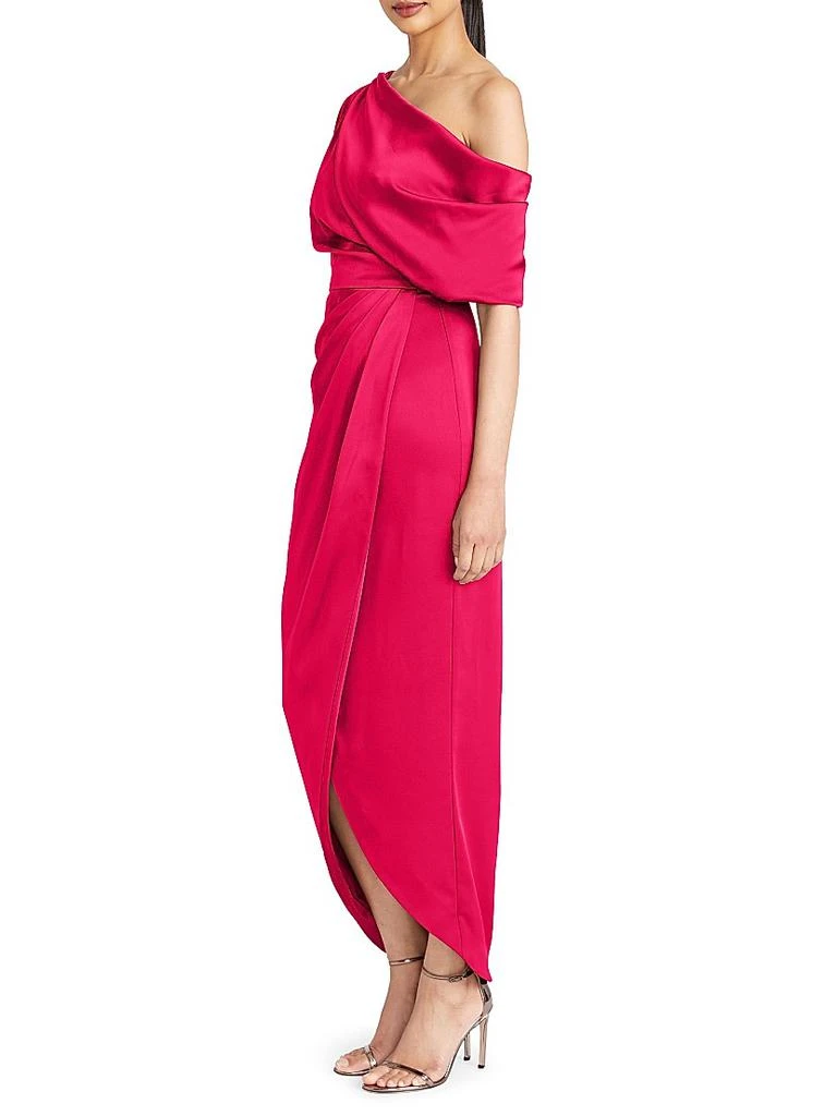 Theia Rayna One-Shoulder Gown 3