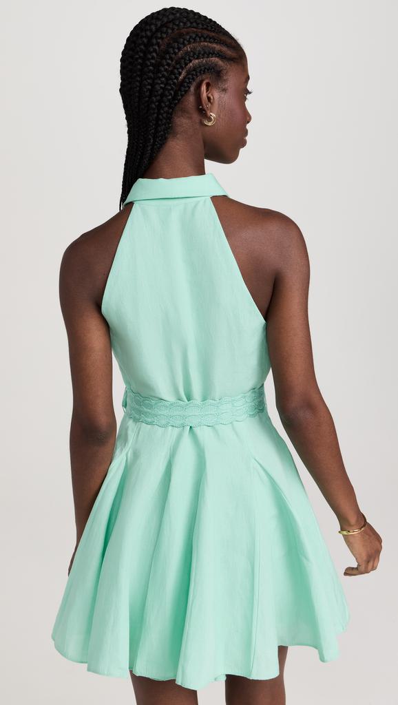 Hemant and Nandita Short Dress With Buckle Belt