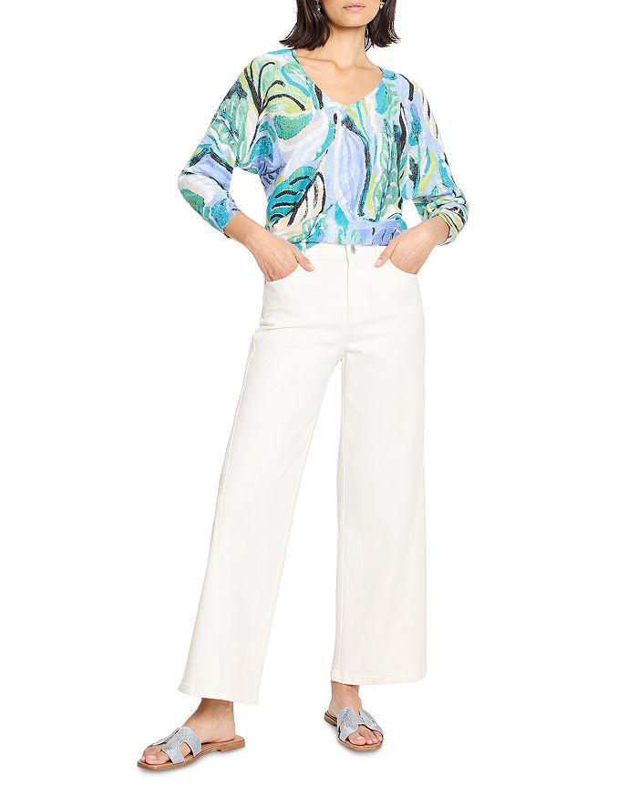 NIC+ZOE Island Beat Slub Sweater