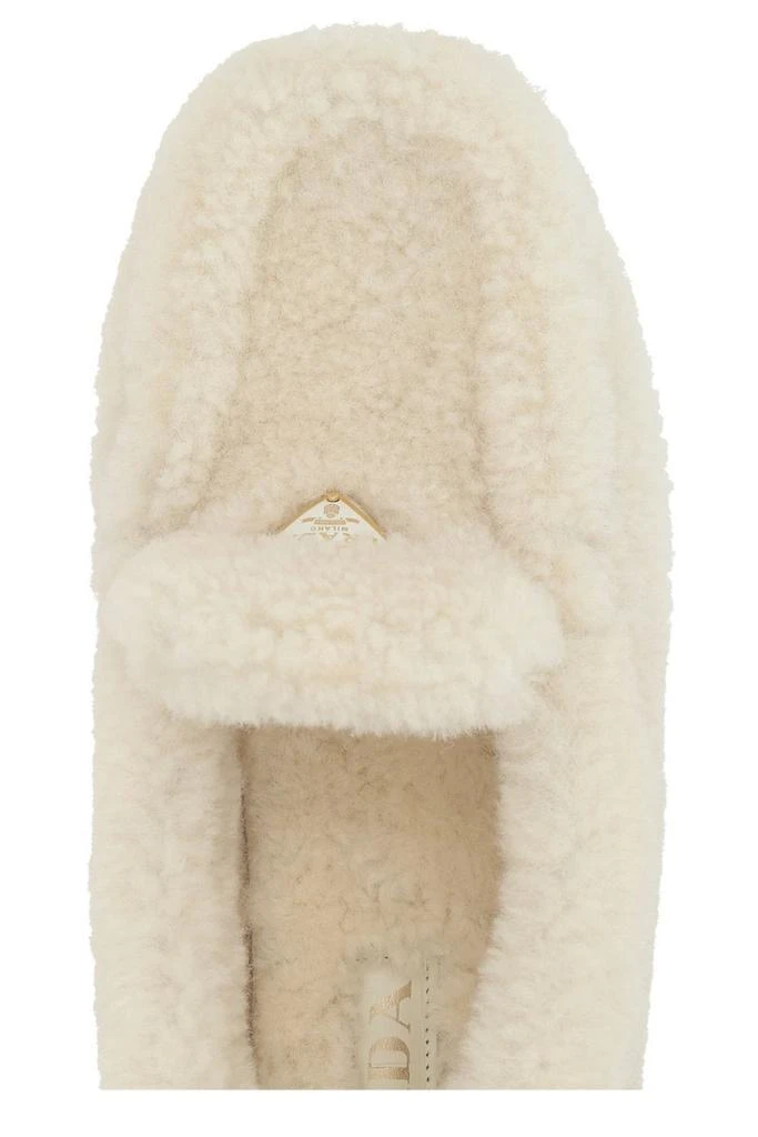 Prada Prada Round-Toe Slip-On Driving Shoes 3