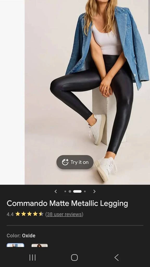 Commando Commando - Matte Metallic Legging 2