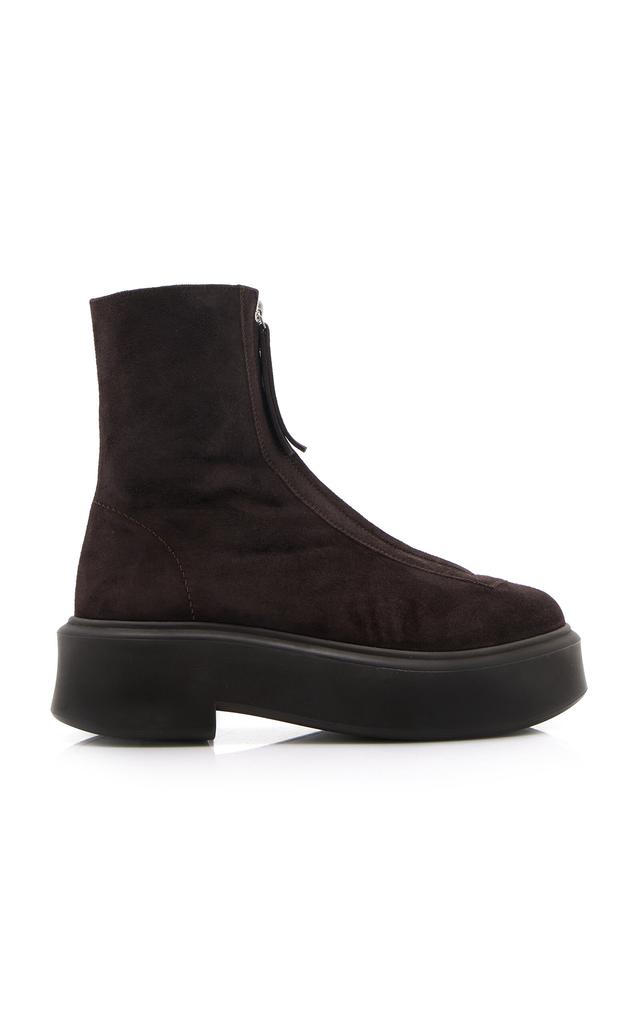 The Row Zipped Leather Ankle Boots 50 36.5-IT - Boots The Row Zipped Leather Ankle Boots 50 36.5-IT - Boots