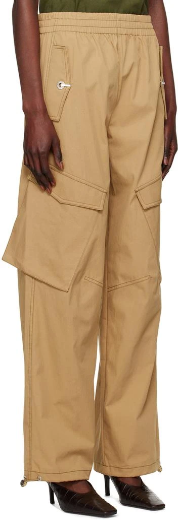 Dion Lee Khaki Latch Trousers 2