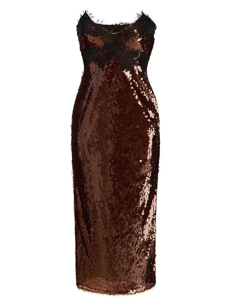 knee length dresses for ladies Ellen Sequin Dress main image 1