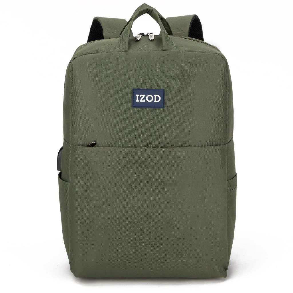 IZOD IZOD Wisdom Business Travel Slim Durable Laptop Backpack 8