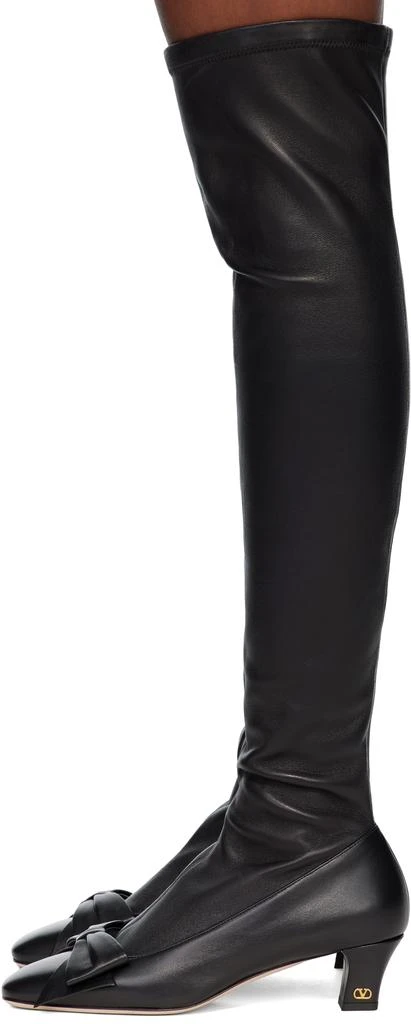Valentino Black Over-The-Knee Tall Boots 3