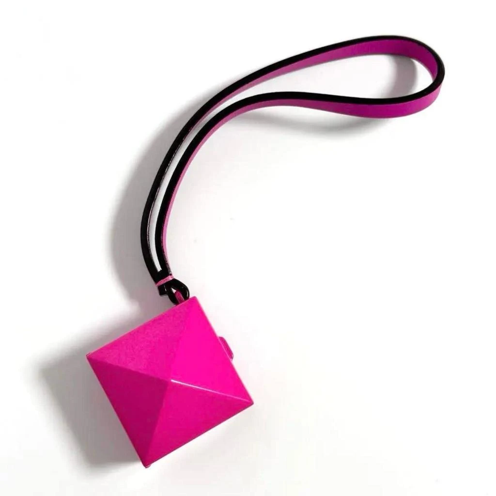 Valentino Leather Metal Handbag Charm (Pre-Owned)