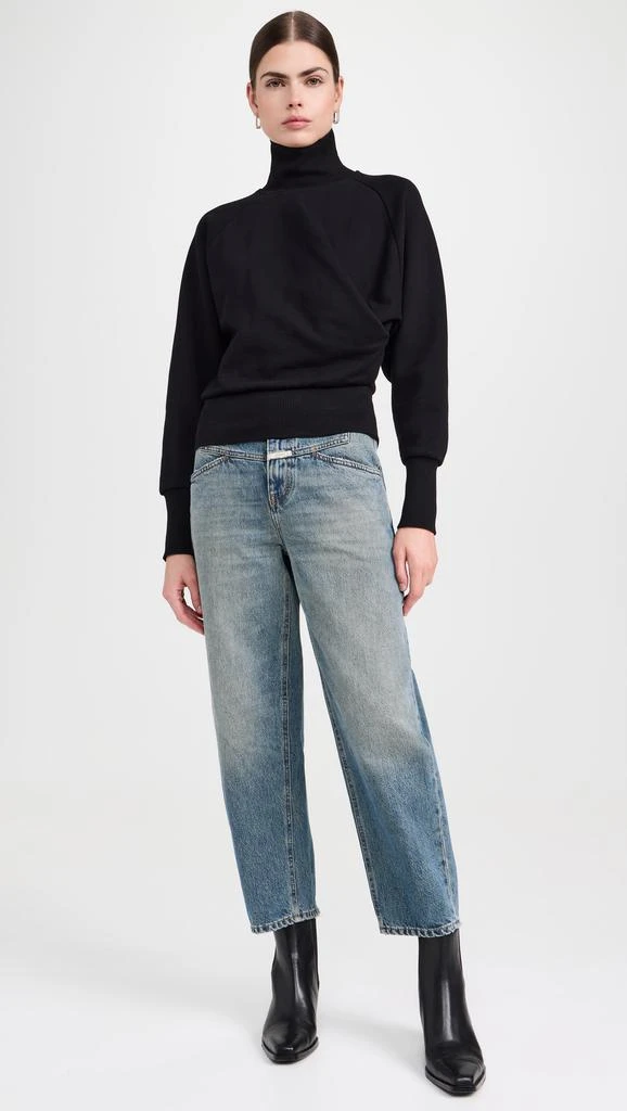 Closed Draped Turtleneck Sweatshirt 4