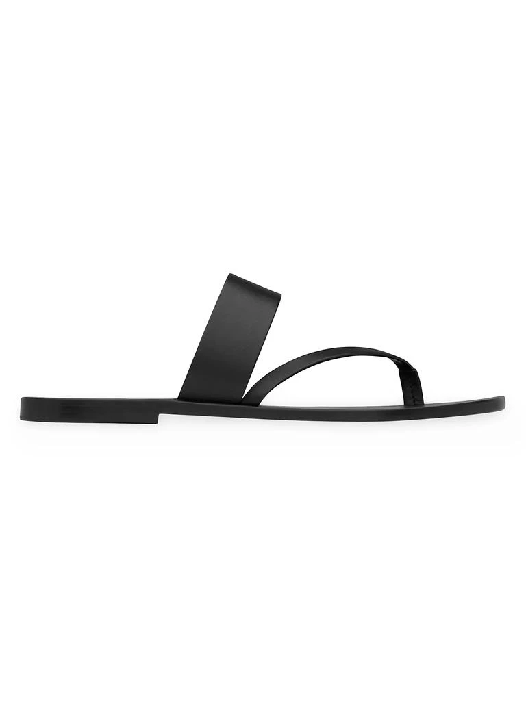 Yves Saint Laurent Milo Slides In Smooth Leather 1