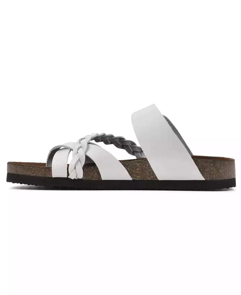 White Mountain Women's Hazy Footbed Sandals 7