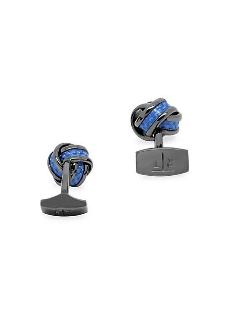 Tateossian Carbon Knot Cufflinks 4