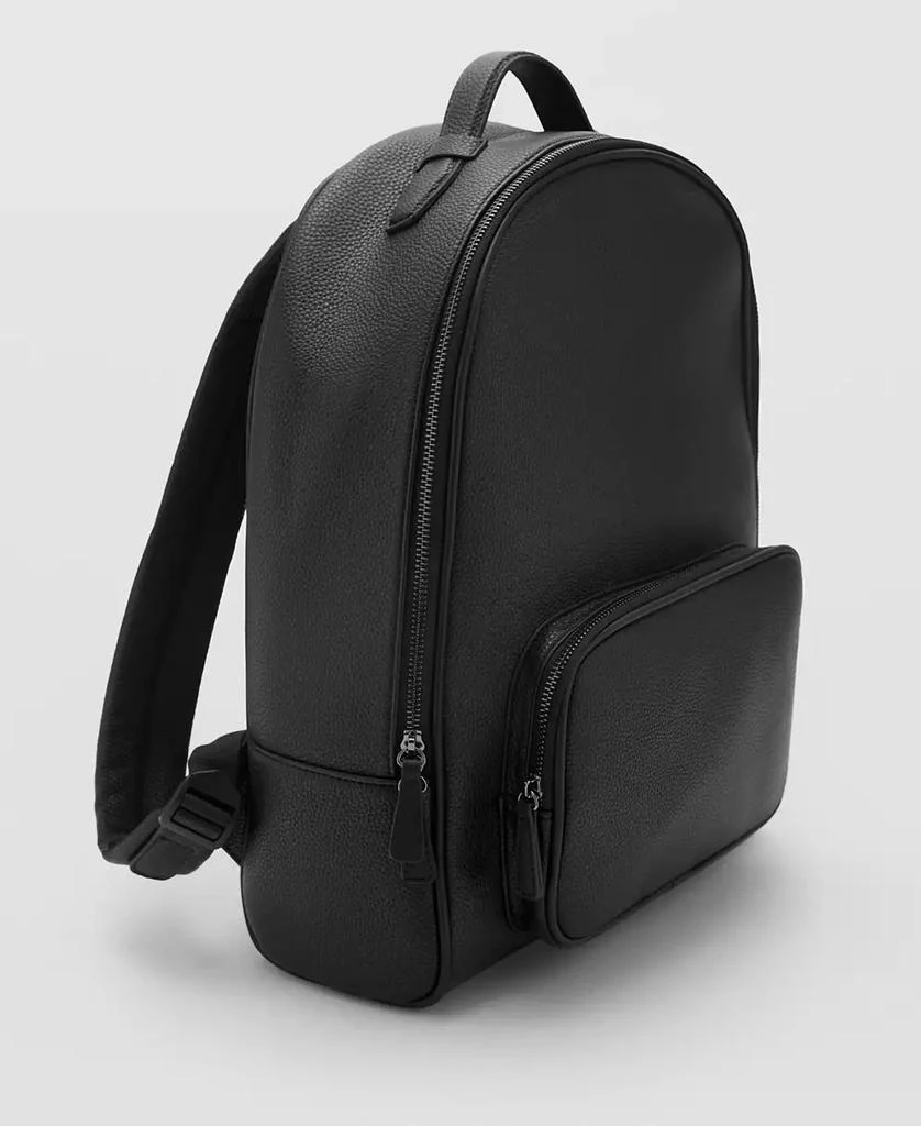 Mango Men's Faux-Leather Backpack 7