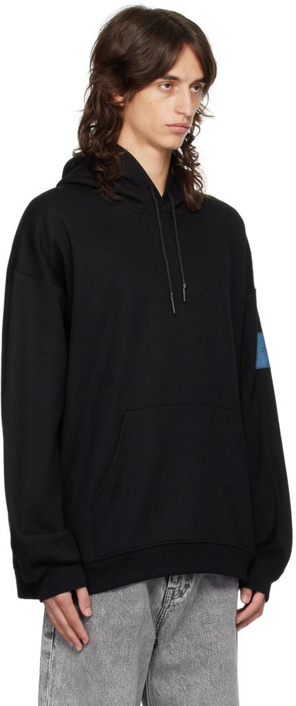 n.hoolywood Black Drawstring Hoodie