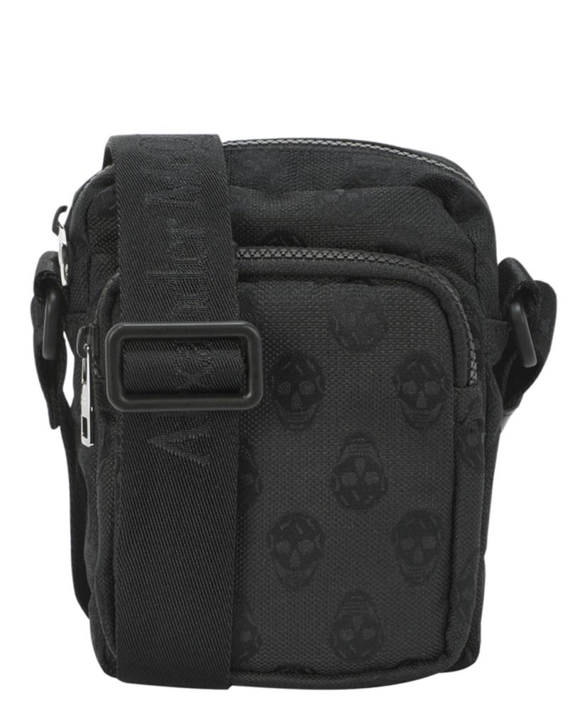 Alexander McQueen Biker Skull Mini Messenger Bag