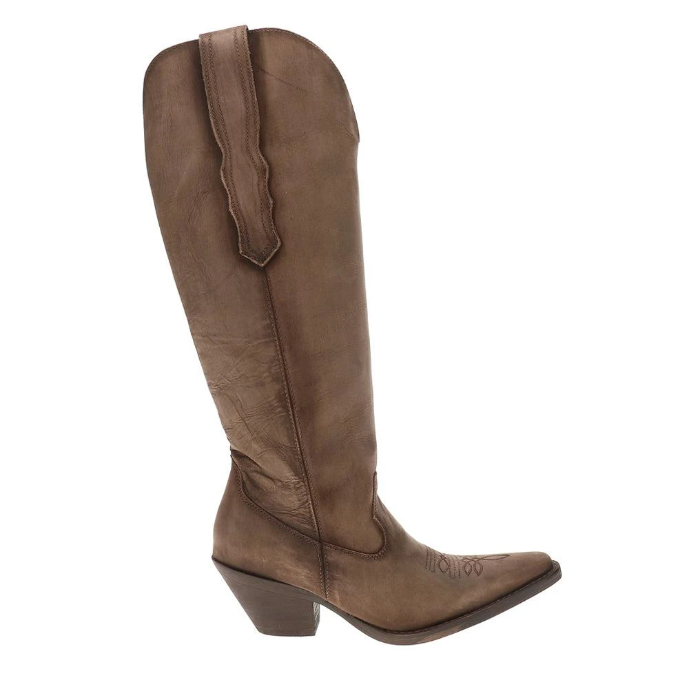 Corral Boots Distressed Embroidered Snip Toe Cowboy Boots 1